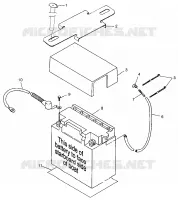 BATTERY BOX SLTX B974590 AND INTL. SLTX I974590 (4941214121B005)