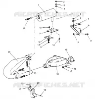 EXHAUST SYSTEM RXL TOURING 0950869 (4928982898C007)