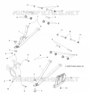 FRONT SUSPENSION A-ARMS