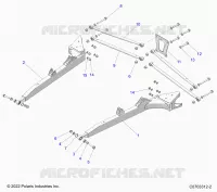 REAR SUSPENSION CONTROL ARMS