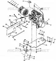 ENGINE MOUNTING CLASSIC TOURING E942875 (49274027400032)