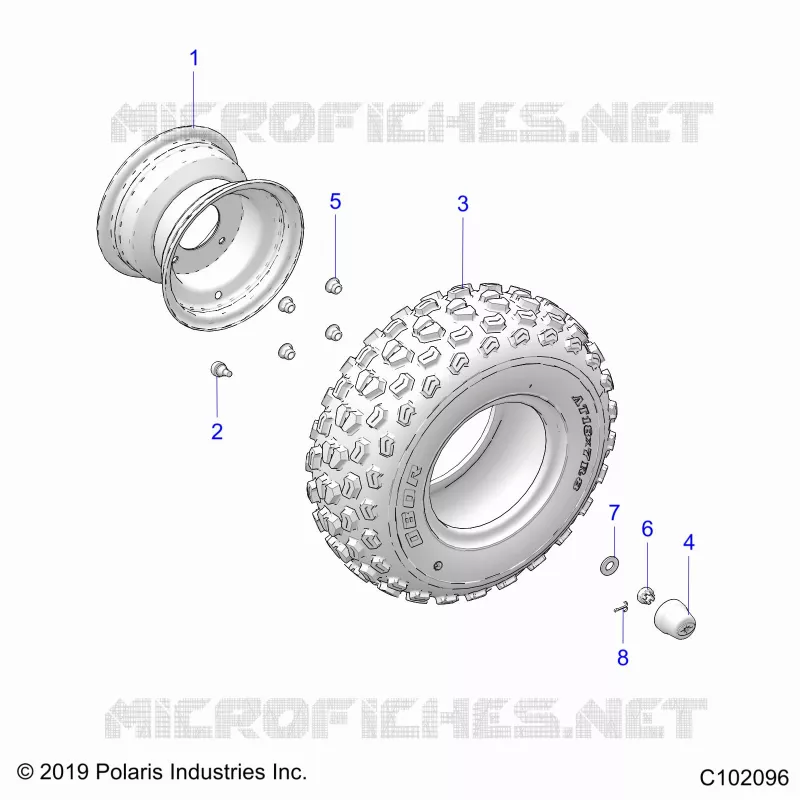 WHEELS, FRONT