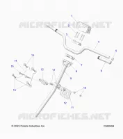 STEERING, H-BAR, STEERING POST, GRIPS