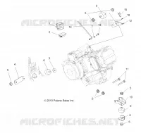 ENGINE, MOUNTING