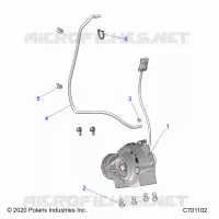 DRIVE TRAIN, FRONT GEARCASE MOUNTING