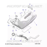 FUEL SYSTEM, FUEL TANK ASM.