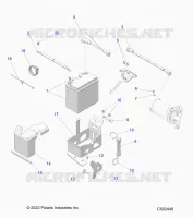 ELECTRICAL, BATTERY BOX ASM.