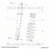 REAR SUSPENSION SHOCK