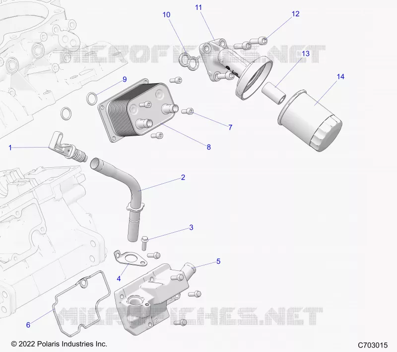 ENGINE, DIPSTICK & OIL FILTER