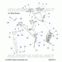 FRONT WISHBONES