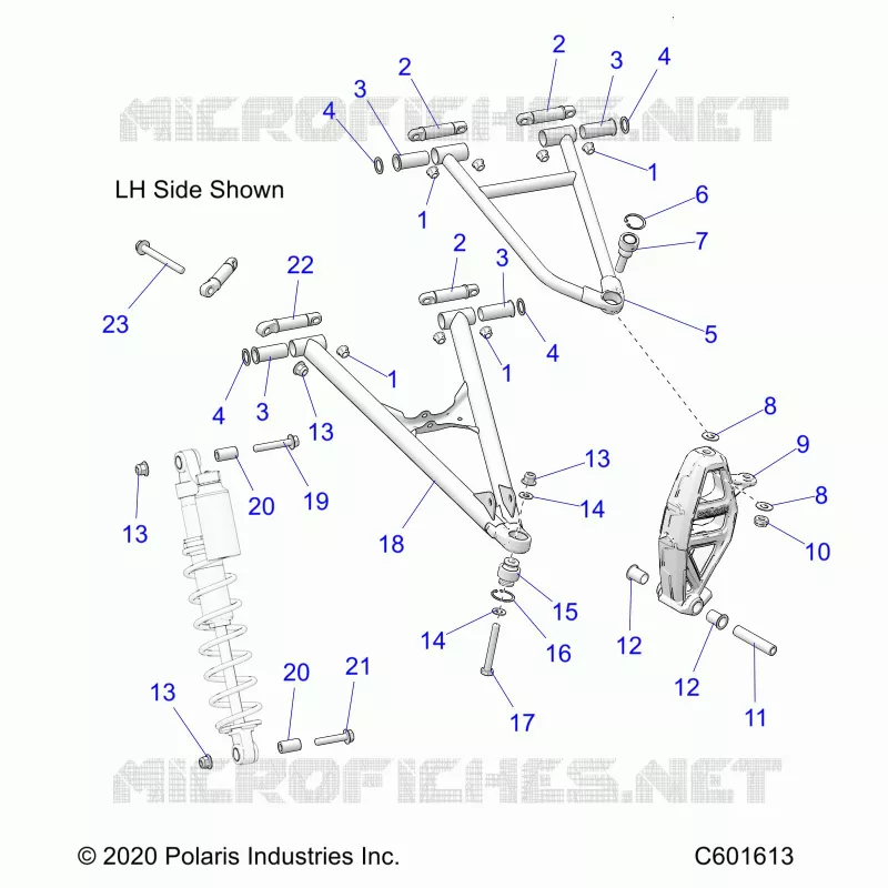 FRONT WISHBONES