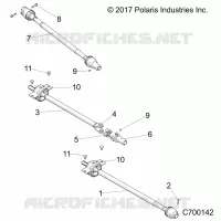 DRIVE TRAIN, FRONT, MID, REAR PROP SHAFT