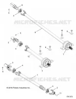 DRIVE TRAIN, FRONT PROP SHAFT